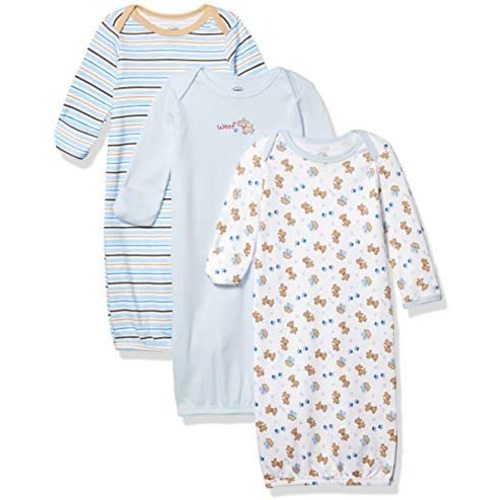 Luvable Friends Baby Girls' Cotton Gowns