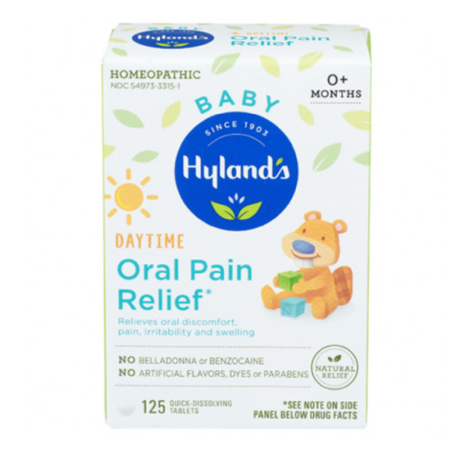 Hyland's Oral Pain Relief, Daytime, 0+ Months, Quick-Dissolving Tablets Same-Day Delivery or Pickup | Sprouts Farmers Market