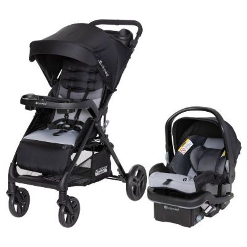 Baby Trend Passport Bassinet Travel System with EZ-Lift PLUS Car Seat- Dash Pink