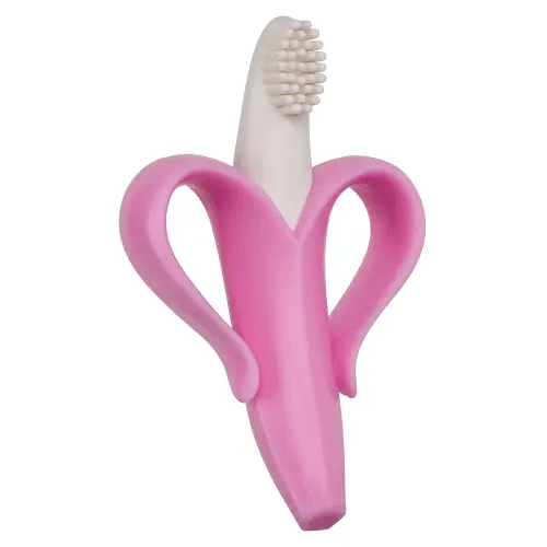 Baby Banana New Pink Training Toothbrush