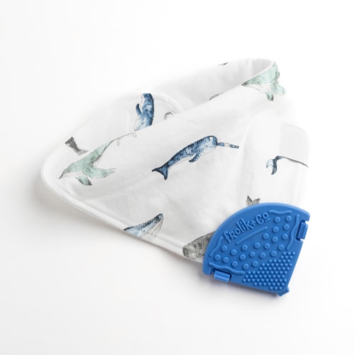 Denim Blue Toothi Infant Teether – Frolik+Co