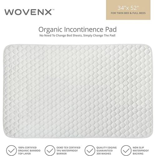 Organic Waterproof Pad (WHITE)