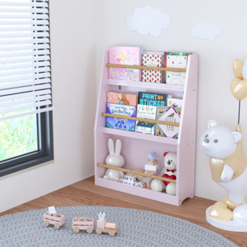 Isabelle & Max™ 3 Tier Kids Book Shelf,Kids Book Rack, Helps Keep Bedrooms, Playrooms, and Classrooms Organized & Reviews | Wayfair