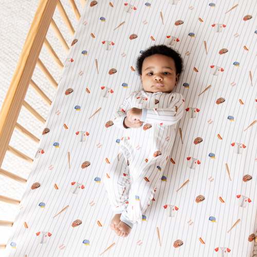 Crib Sheet in Home Run