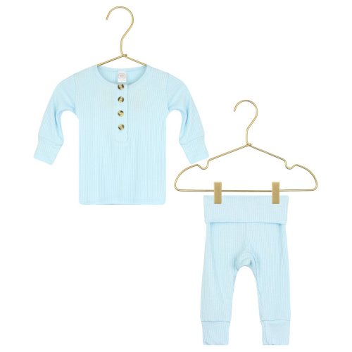 Oliver Ribbed Top + Bottoms – Lou Lou & Company