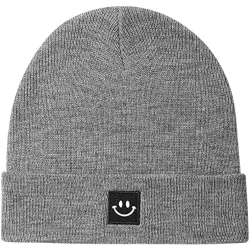 Baby Beanie Knit Ski Hat with Cute Face for Girls Boys 0-7 Years