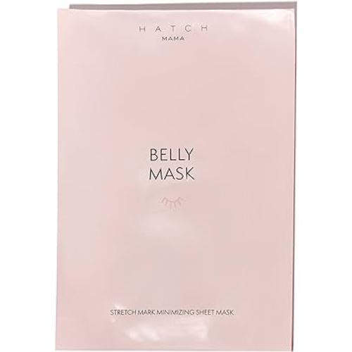 HATCH The Belly Mask - The Belly Facial Masks for Pregnancy Stretch Marks Prevention - Hydrating & Fragrance Free Belly Mask for Pregnancy & Postpartum - 1 Pack
