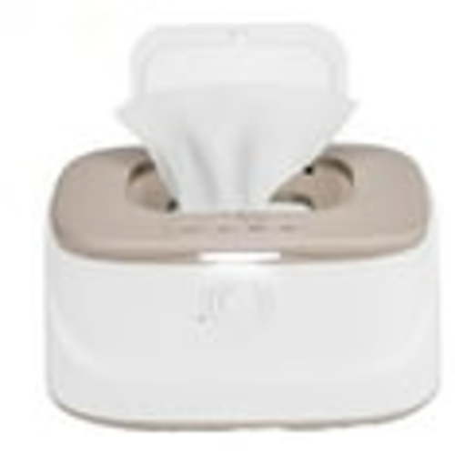 Depule Wipes Warmer with Child Lock, 3 Temp Modes, Night Light & Large Capacity – Spring Design, White