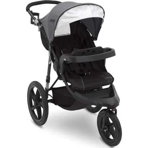Jeep Classic Jogging Stroller by Delta Children, Grey
