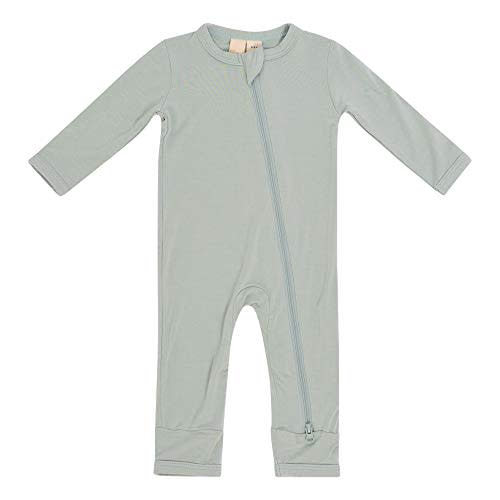 KYTE BABY Unisex Rayon Made From Bamboo Zippered Rompers 0-24 Months