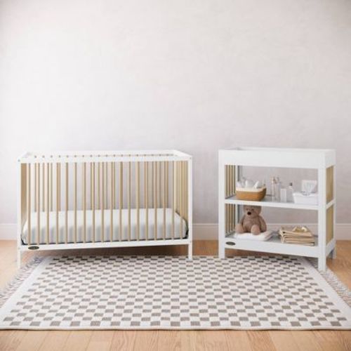 Graco Teddi 5-in-1 Convertible Crib - Driftwood