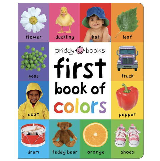 First 100 Book of Colors: A padded book―perfect for little hands to hold