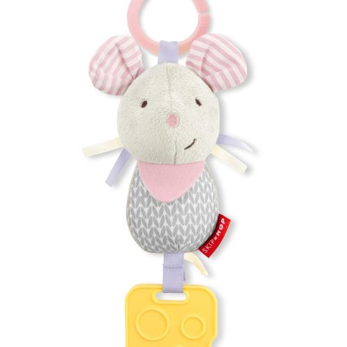 Multi Bandana Buddies Chime & Teethe Toy - Mouse | skiphop.com
