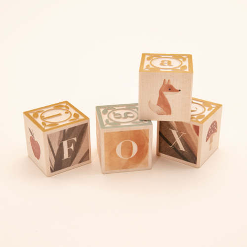 Uncle Goose Watercolor ABC Blocks