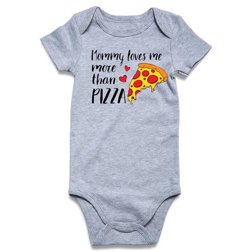 RAISEVERN Baby Boys Girls Clothes Infant Romper Newborn Bodysuits Funny Outfit 0-12 Months
