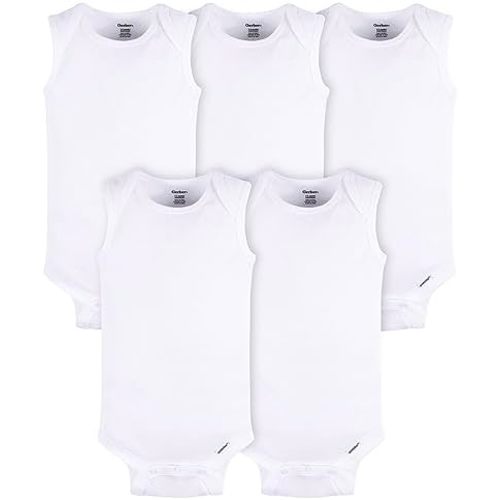 Gerber Baby Girls' Multi-pack Sleeveless Onesies Bodysuit