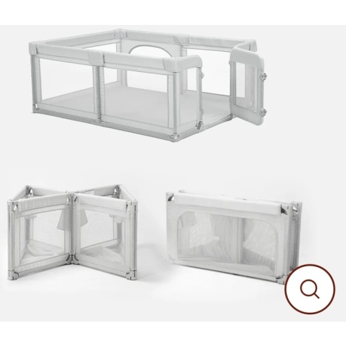 Adult-Accessible Baby Playpen