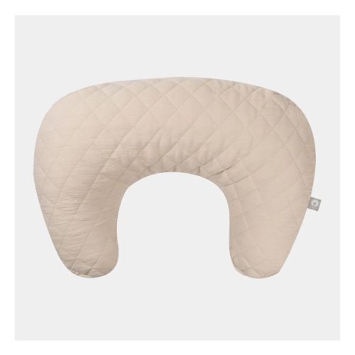 New Boppy Nursing Pillow Luxe - Quilted Oatmeal