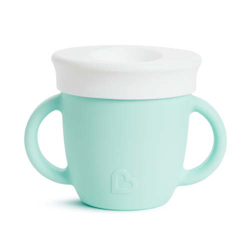 Munchkin® C’est Silicone!™ Training Cup, 6 oz, Mint. Unisex