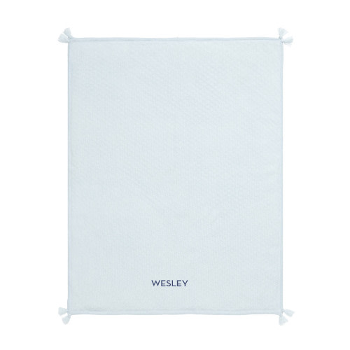 Luxe Cable-Knit Sherpa Baby Blanket