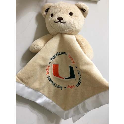 Miami Hurricanes Baby Security Bear