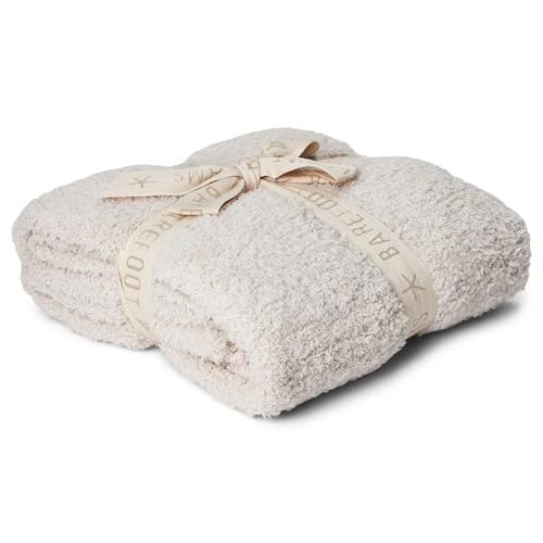 Barefoot Dreams, Unisex, CozyChic® Stroller Blanket, Stone, Baby
