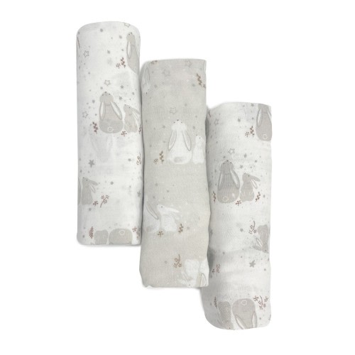 Bubba Bunny Dream Muslin Wrap 3 Pack | Big Brand Energy Sale | Baby Bunting AU