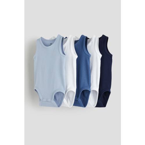 5-PACK COTTON BODYSUITS