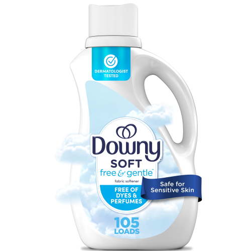 Downy Free & Gentle Fabric Softener, Hypoallergenic, 77 fl oz