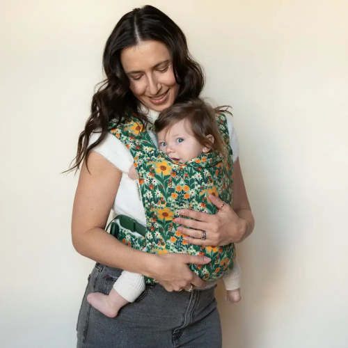 Frolic Baby Carrier – Whimsical Florals & Gnomes | hope&plum
