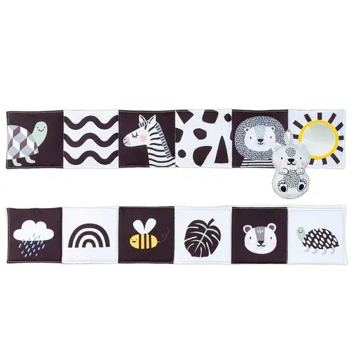 Taf Toys Black And White Book Savannah | Baby Bunting AU