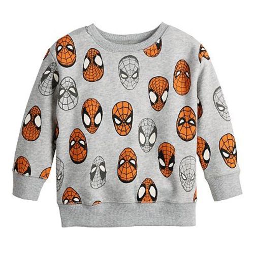 Baby & Toddler Boy Jumping Beans® Marvel Spider-Man Fleece Crewneck Sweatshirt