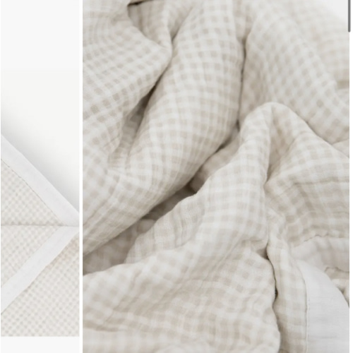 Kids' Cotton Muslin Quilted Throw