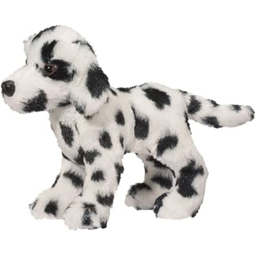 Douglas Dooley Dalmatian Plush Stuffed Animal, 8 Inch Soft Realistic Puppy Dog Toy – Spotted Dalmatian Plush for Kids, Gifts & Collectors