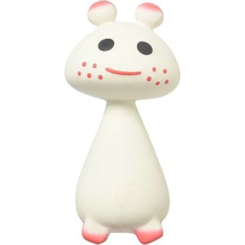 Vulli Pie Natural Rubber Soft Chew Toy, Pink