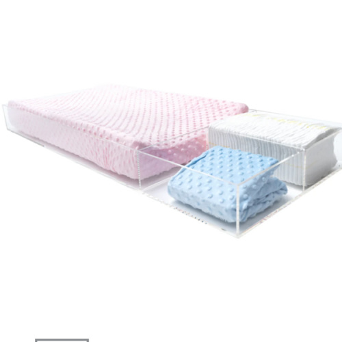 LELLOBABY™ -  6mm Thick Premier Edition Acrylic Diaper Changing Tray PLUS+