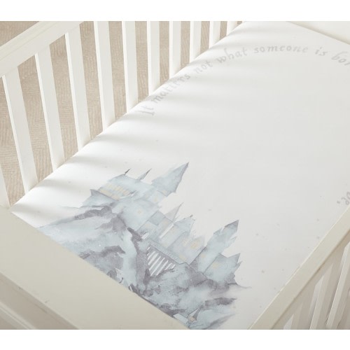 Harry Potter™ Hogwarts™ Picture Perfect Organic Crib Fitted Sheet