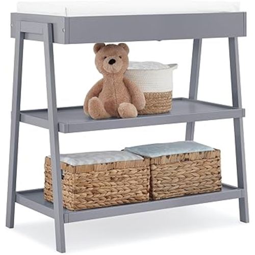 Delta Children Scout Changing Table, Gray