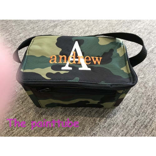 Andrew/A Camo Insulated Lunch Bag