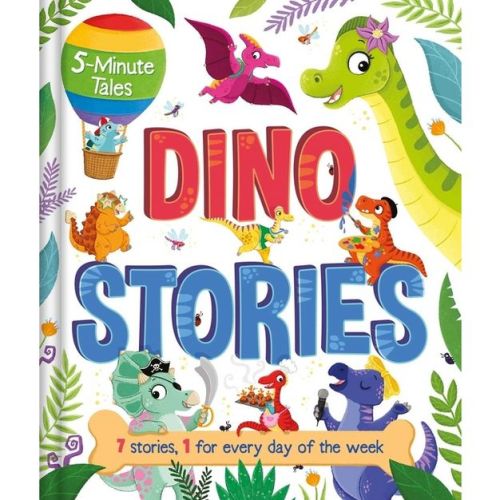 5-Minute Tales: Dino Stories - by Igloobooks (Hardcover)