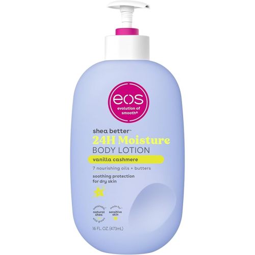 𝖊𝖔𝖘 𝕾𝖍𝖊𝖆 Better Body Lotion for Dry Skin, Vanilla Cashmere, Lightweight & Non-Greasy 16 fl Oz (Pack Of 1)