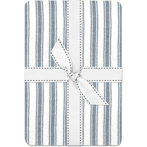 Frankie Fitted Crib Sheet 100% Organic Cotton for Baby & Toddler Mattress, Breathable for Boys & Girls, Haberdashery, One Size