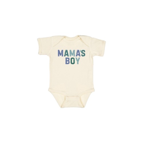Mama's Boy Multi Short Sleeve Bodysuit, 6-12M
