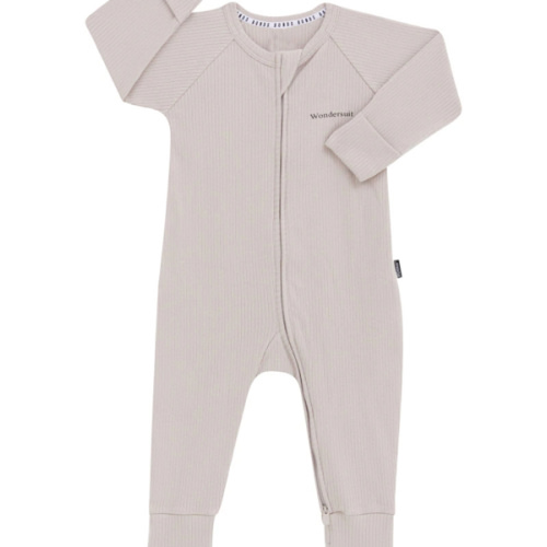 Bonds Wide Needle Rib Zippy | Baby Baby Coverall | BWJ9A