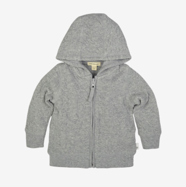 Burt's Bees Baby Unisex Jacket, Lightweight Zip-up Sweatshirt Hooded Coat or Vest, Organic Cotton