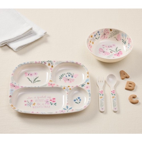 Wildflower Butterfly Nursery Feeding Set
