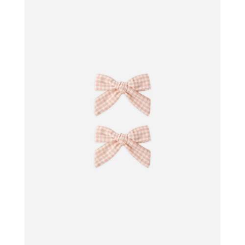 Bows, Set Of 2 Petal Gingham
