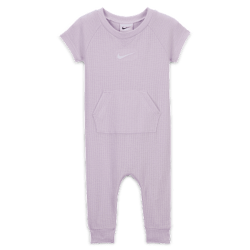 Nike Essentials Baby (0-9M) Short Sleeve Waffle Knit Coverall