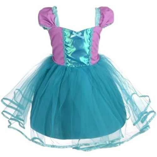 Dressy Daisy Princess Costumes Birthday Fancy Halloween Xmas Party Dresses Up for Baby Little Toddler Girls