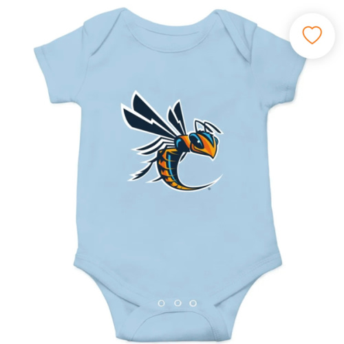 The Cedarville Yellow Jackets represent Cedarville University in intercollegiate sports Onesies sold by Athaya | SKU 131419206 | Printerval